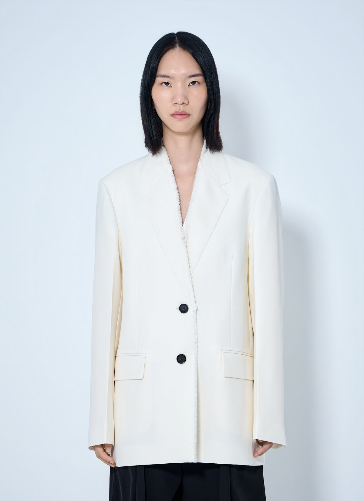 Toteme Women Raw Lapel Blazer