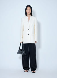 Toteme Women Raw Lapel Blazer