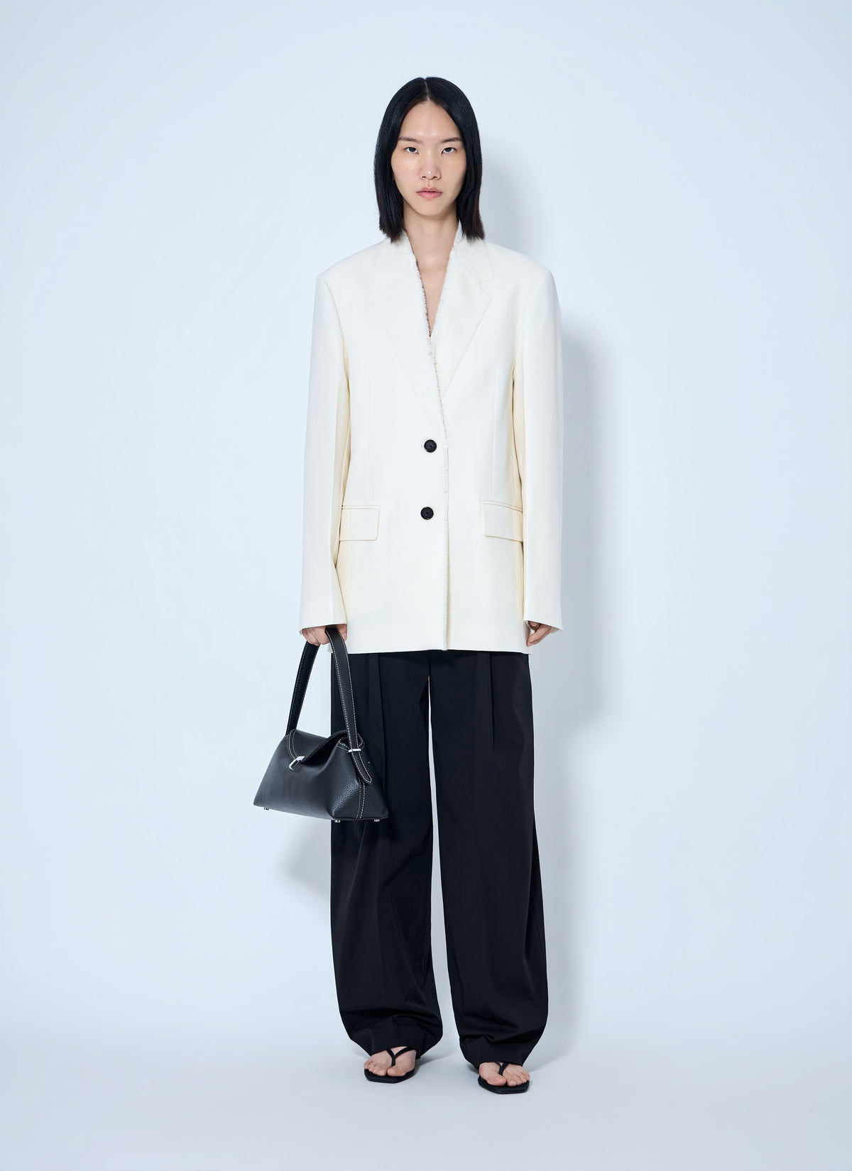Toteme Women Raw Lapel Blazer
