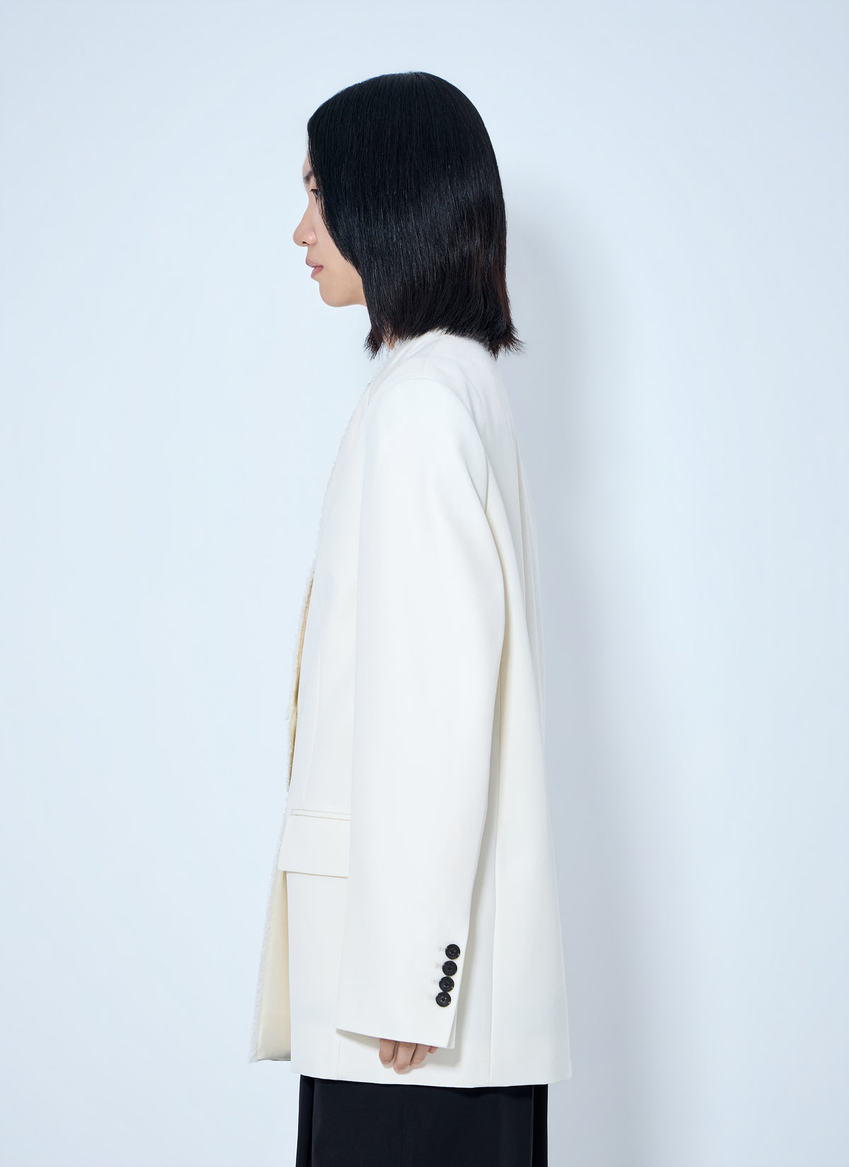 Toteme Women Raw Lapel Blazer