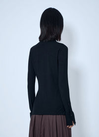 Toteme Toteme Women Fitted Jersey Shirt