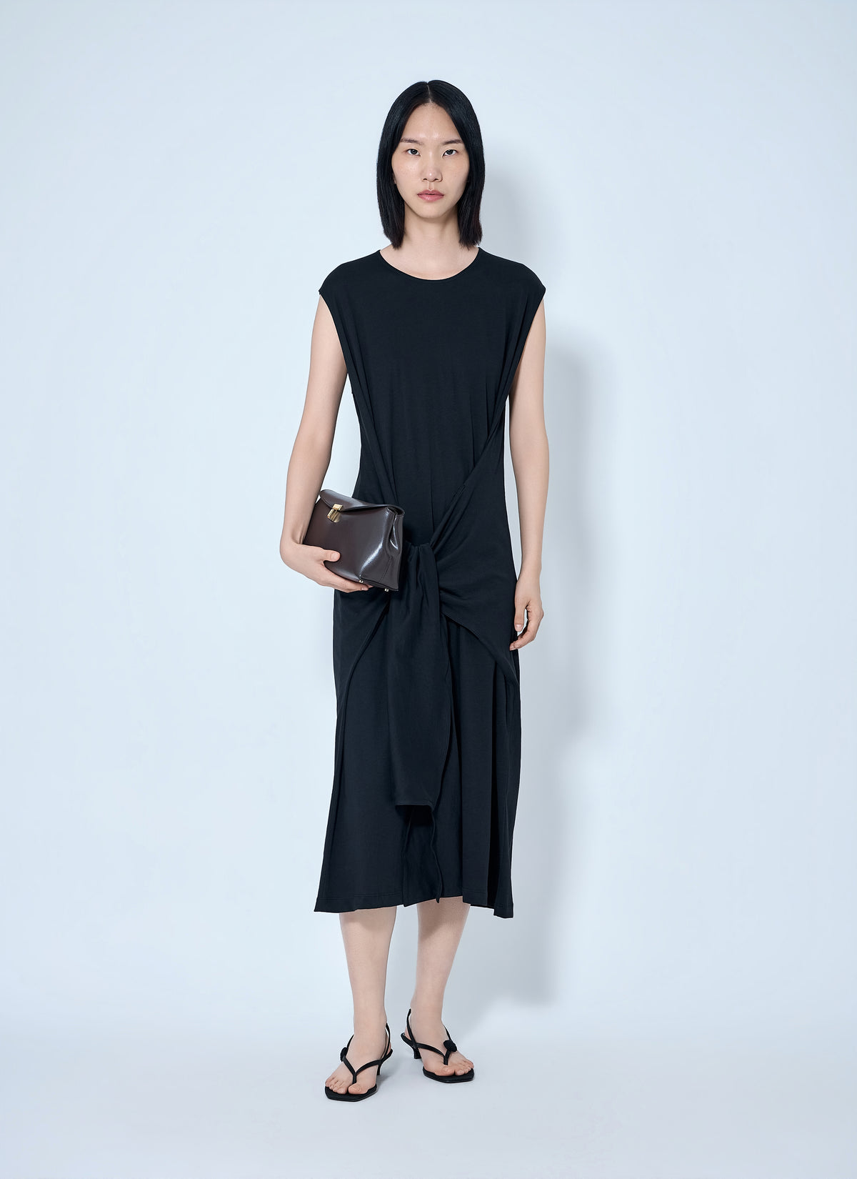 Toteme Toteme Women Tie-Waist Jersey Dress