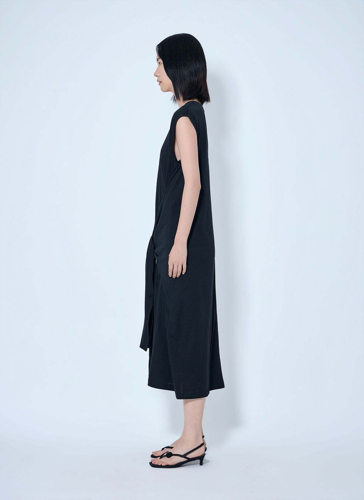 Toteme Toteme Women Tie-Waist Jersey Dress