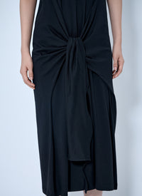 Toteme Toteme Women Tie-Waist Jersey Dress