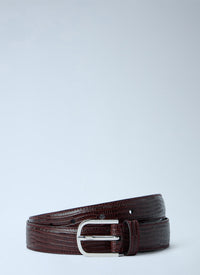 Toteme Toteme Women Slim Lizard-Embossed Belt
