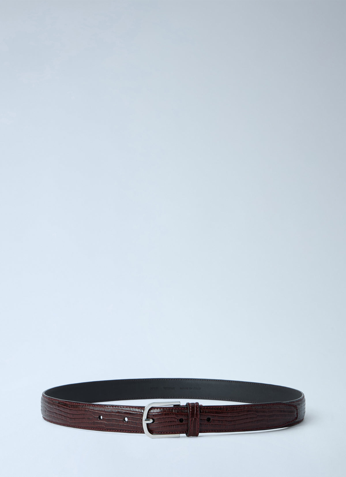 Toteme Toteme Women Slim Lizard-Embossed Belt