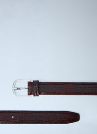 Toteme Toteme Women Slim Lizard-Embossed Belt