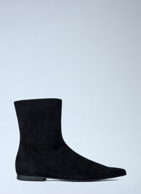 Toteme Women Zipped Suede Chelsea Boots