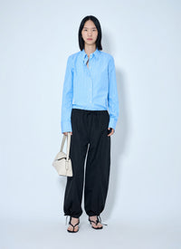 Toteme Women Striped Poplin Shirt