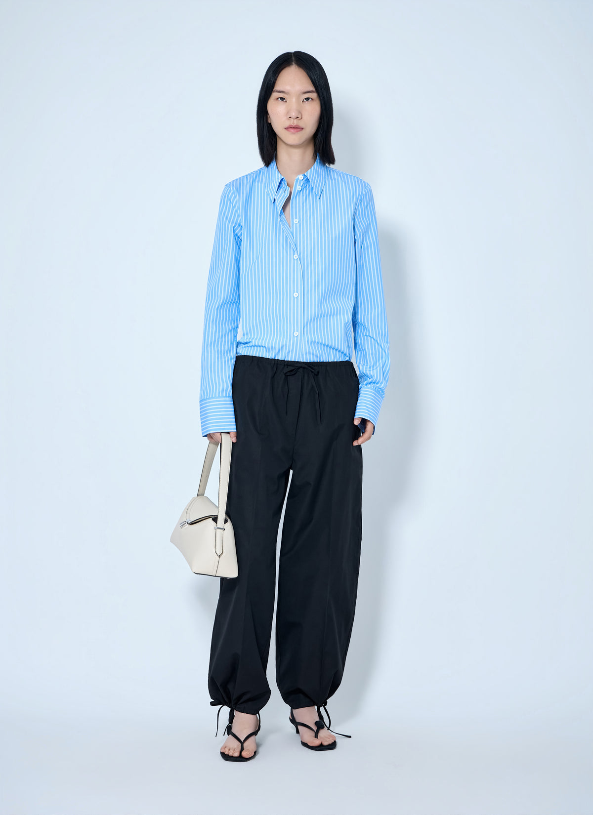 Toteme Women Striped Poplin Shirt