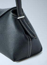 Toteme Women T-Lock Grained-Leather Shoulder Bag
