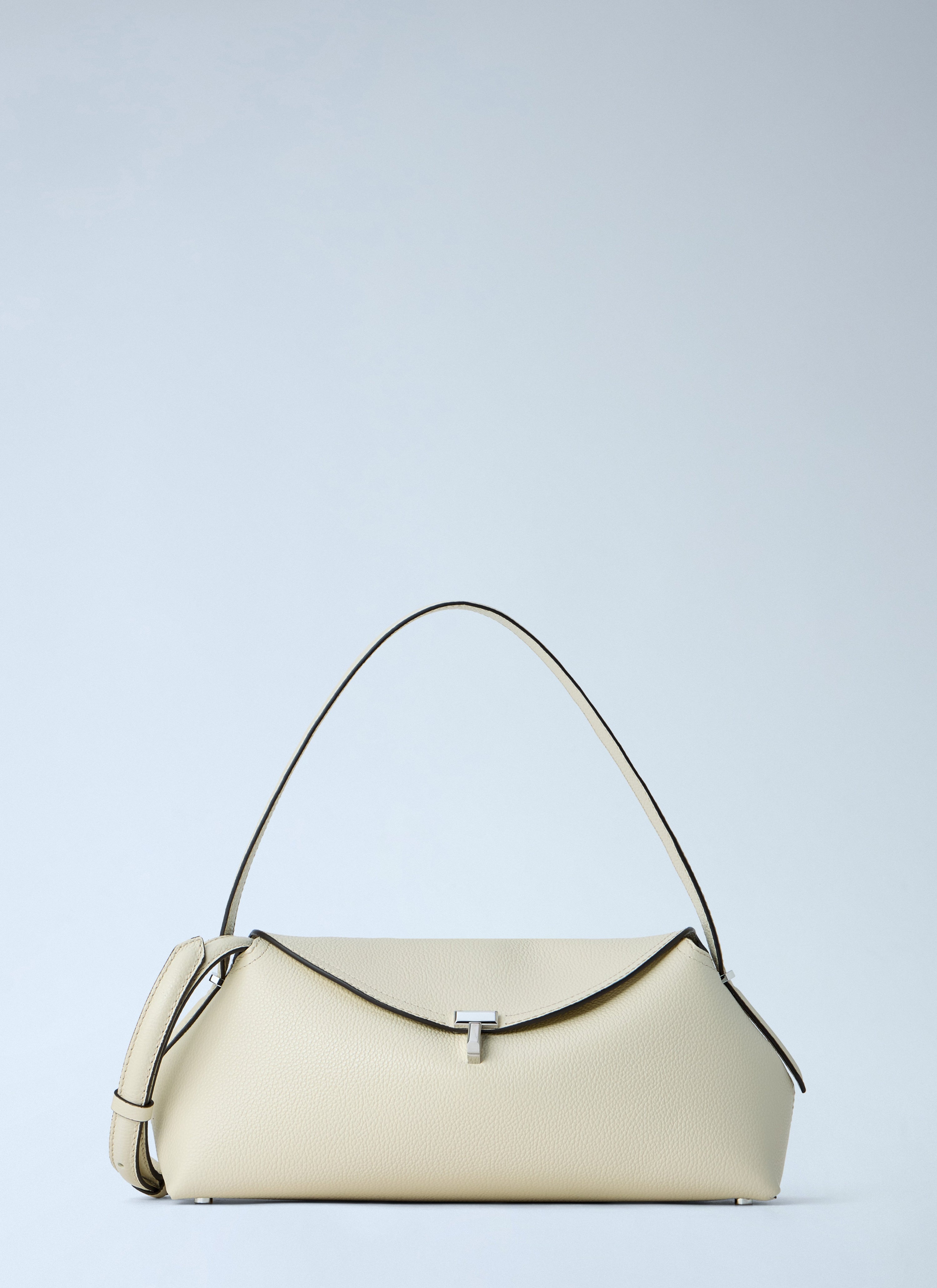 Toteme Women T-Lock Grained-Leather Shoulder Bag