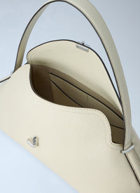 Toteme Women T-Lock Grained-Leather Shoulder Bag