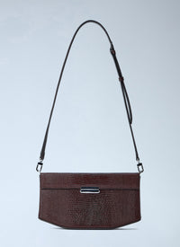 Toteme Women Clip Lizard-Embossed Shoulder Bag
