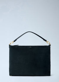 Toteme Women Medium Bevel Suede Shoulder Bag
