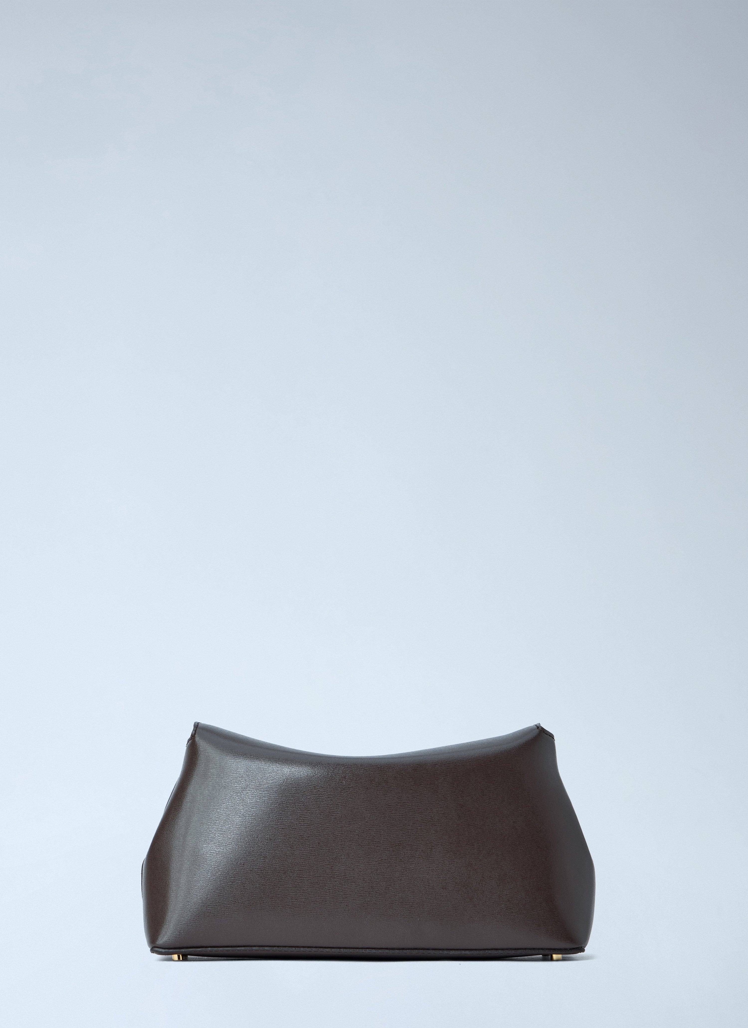 Toteme Women T-Lock Leather Clutch