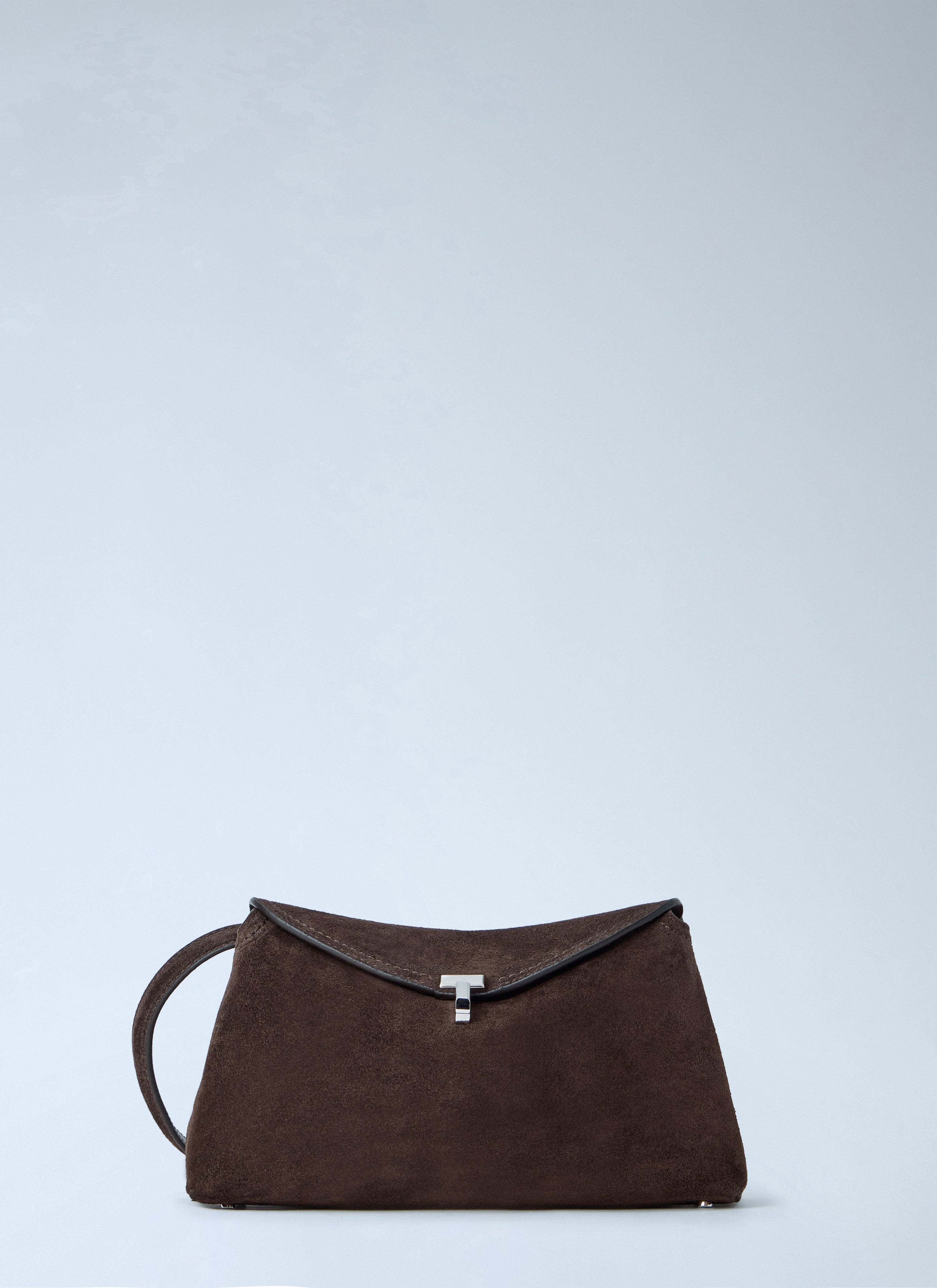Toteme Women T-Lock Leather Clutch