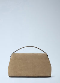 Toteme Women T-Lock Suede Top Handle