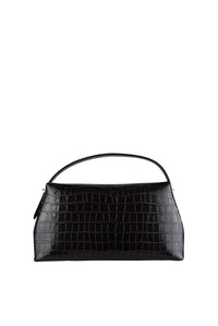 Toteme Women T-Lock Croco-Embossed Top Handle Bag