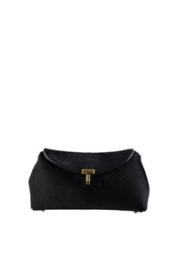 Toteme Women Mini T-Lock Pony Hair Clutch