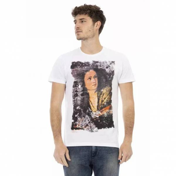 Trussardi Action Trussardi Action White Cotton Men's T-Shirt