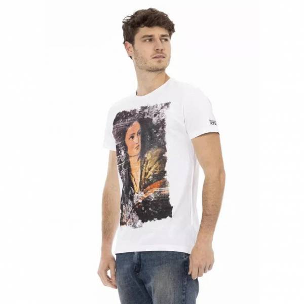 Trussardi Action Trussardi Action White Cotton Men's T-Shirt