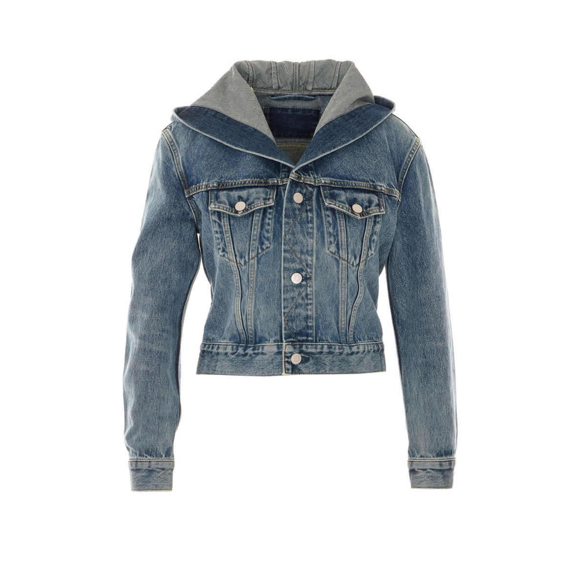 Alaia Women Trucker Denim Jacket