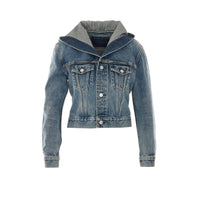 Alaia Women Trucker Denim Jacket