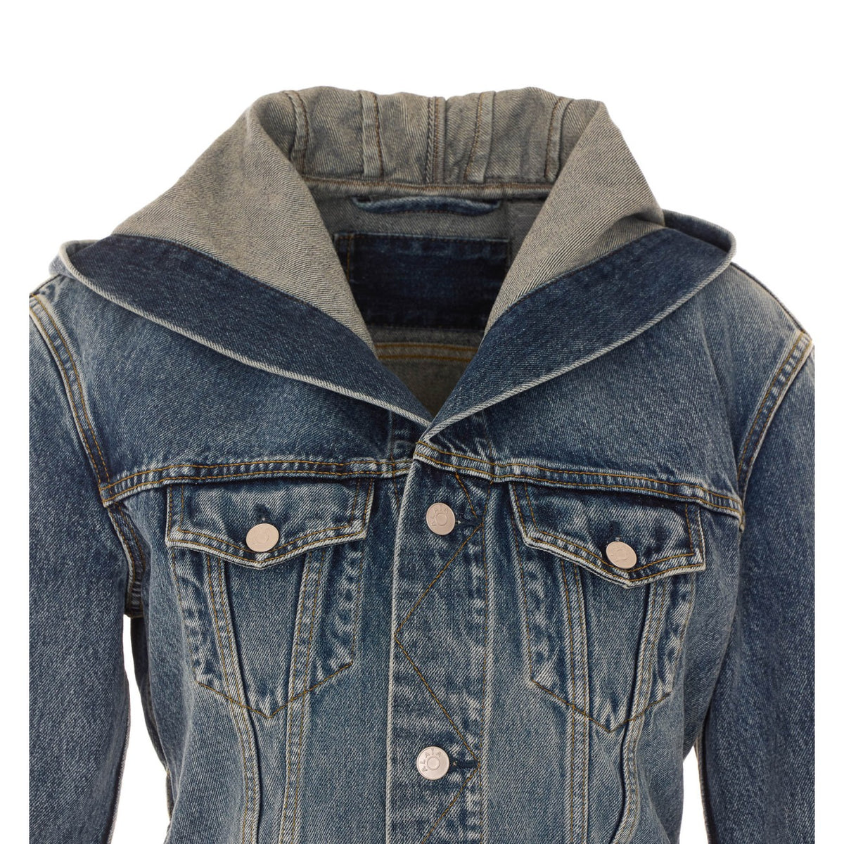 Alaia Women Trucker Denim Jacket