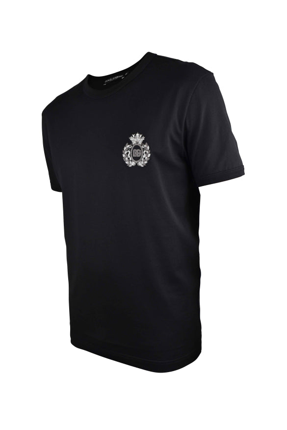 Dolce&Gabbana Men Heraldic Patch T-Shirt