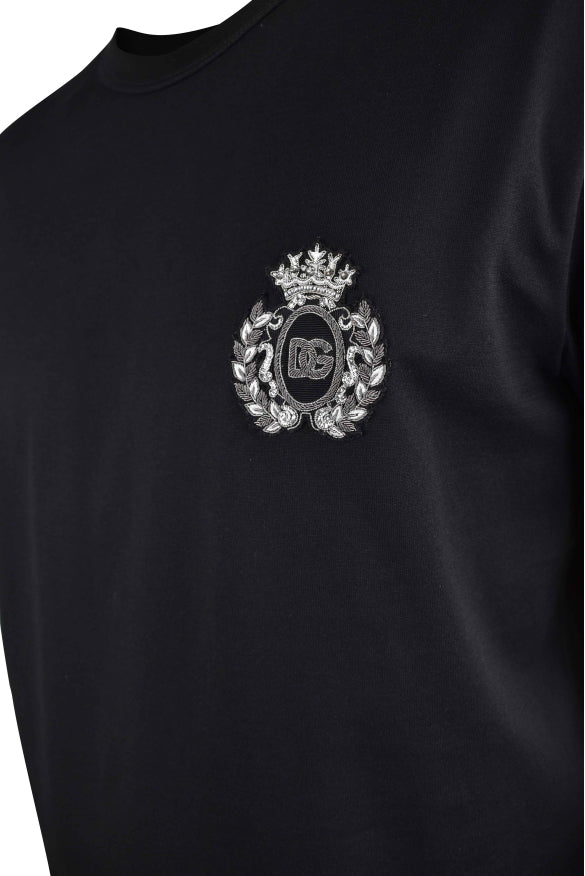 Dolce&Gabbana Men Heraldic Patch T-Shirt
