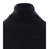 Ganni Women Turtleneck In Lace Merinos