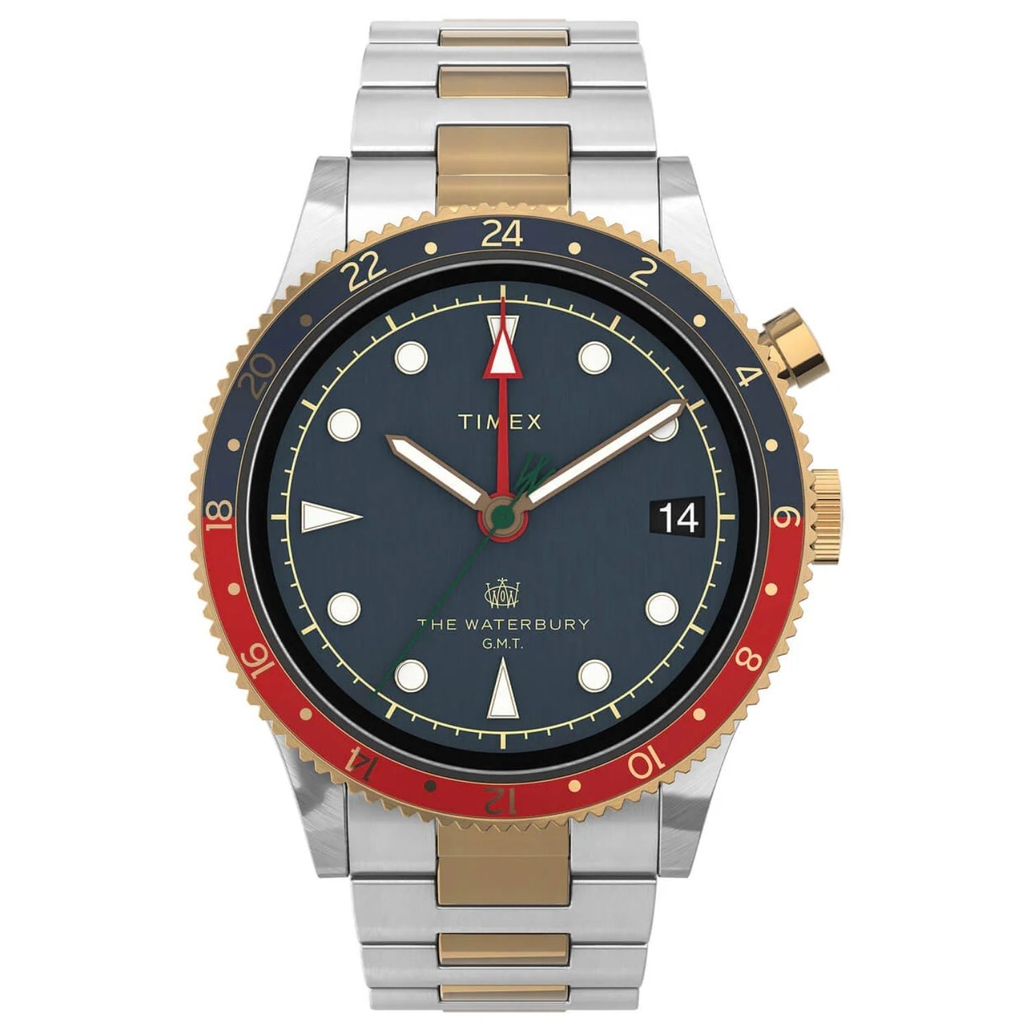 Timex Men's Waterbury Blue Dial Watch - TW2U90600
