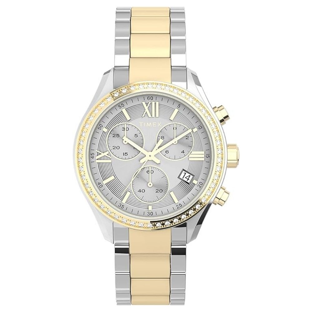 Timex Women's Accent Silver Dial Watch - TW2V57700