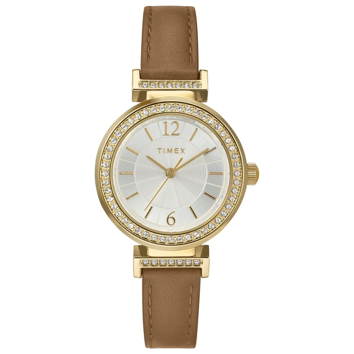 Timex Ladies Timex Ladies Women's Classic Silver Dial Watch - TW2W49000