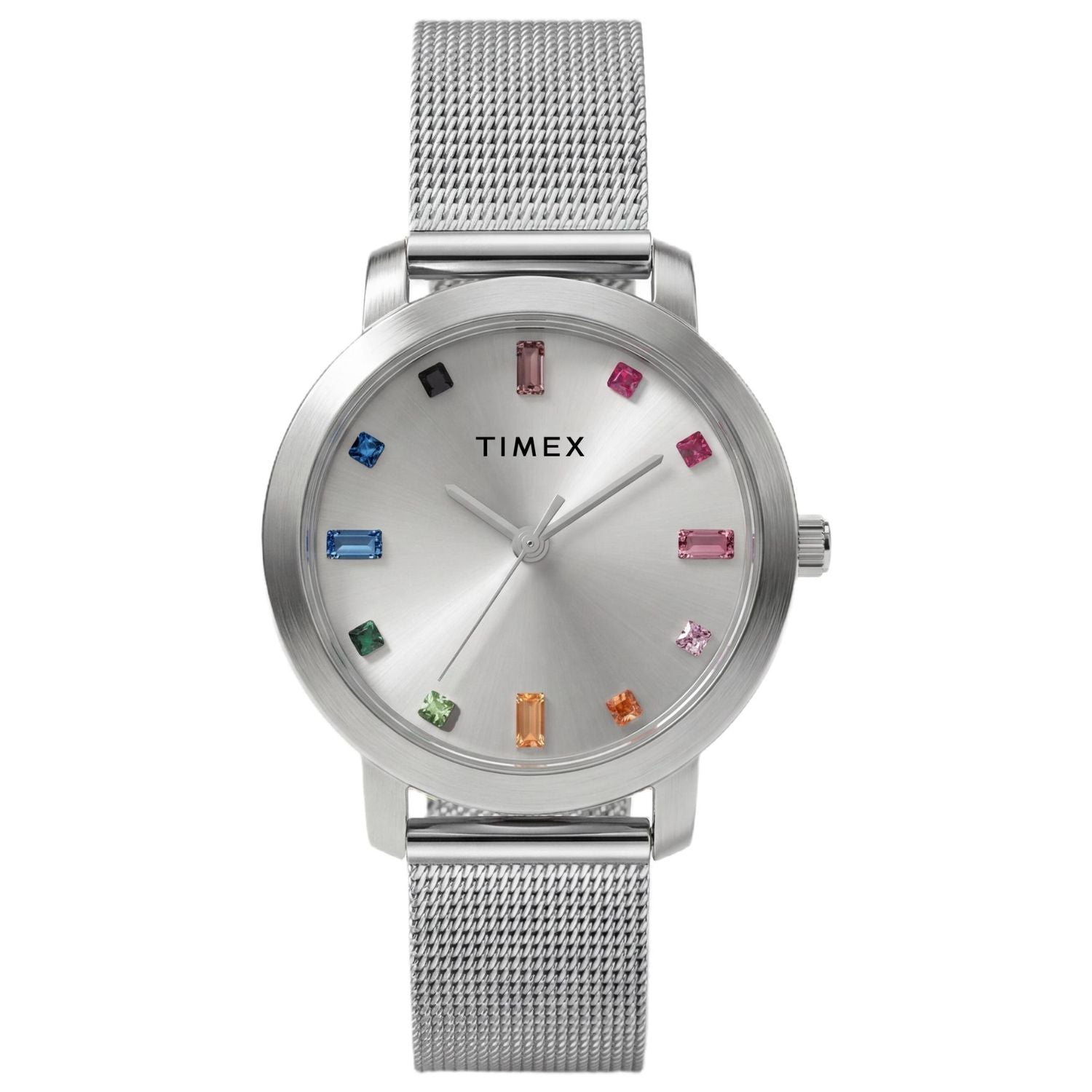 Timex Timex Women's Main Street Silver Dial Watch - TW2Y48600