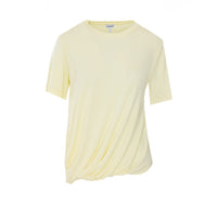 Loewe Women Twisted Draped Top With Anagram Logo
