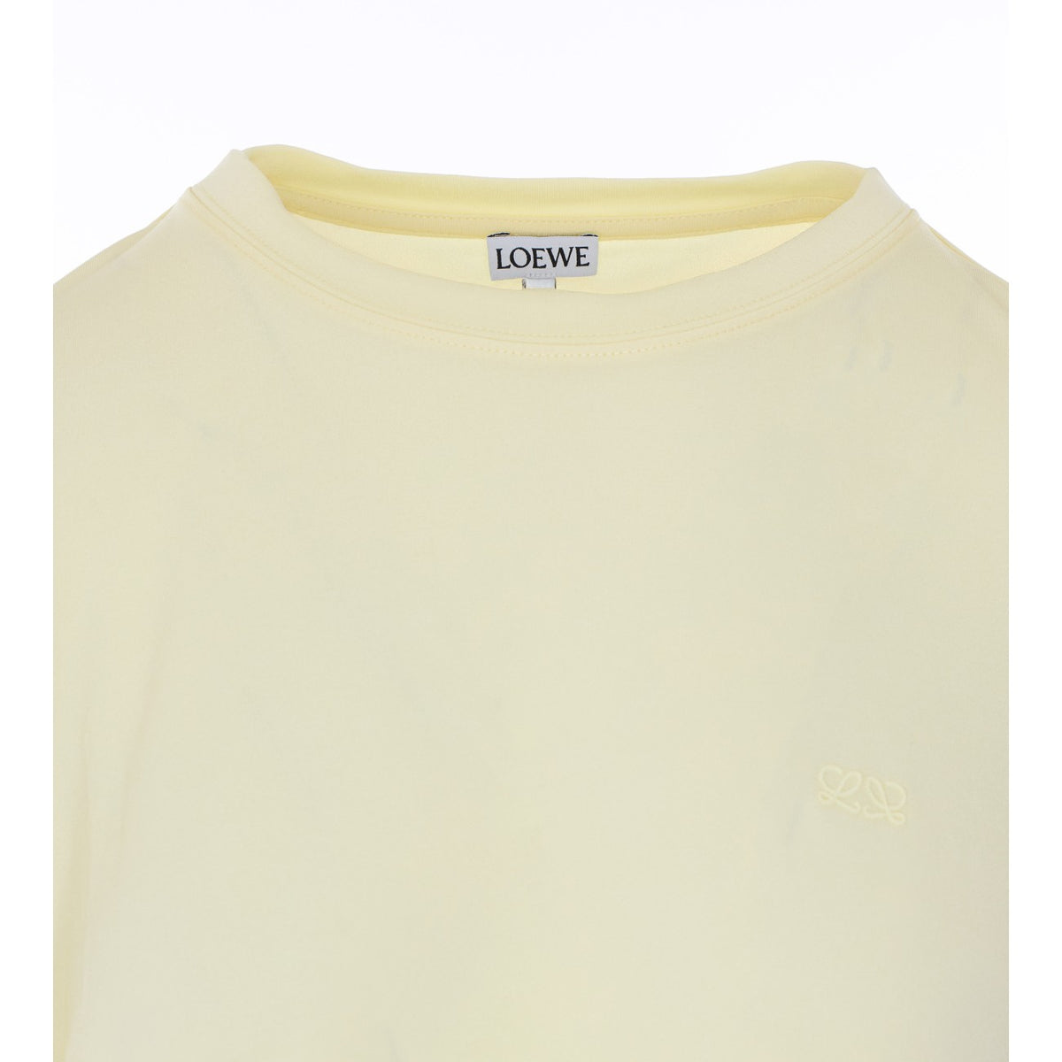 Loewe Women Twisted Draped Top With Anagram Logo