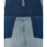 Maison Margiela Maison Margiela Women Two-Tone Denim Maxi Skirt