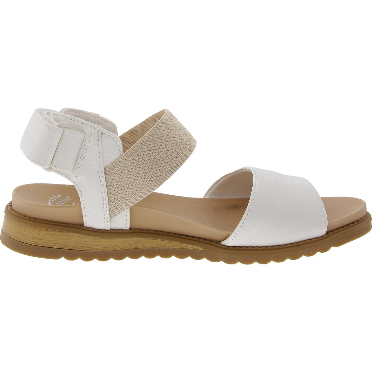 Womens Strappy Man Made Ankle Strap