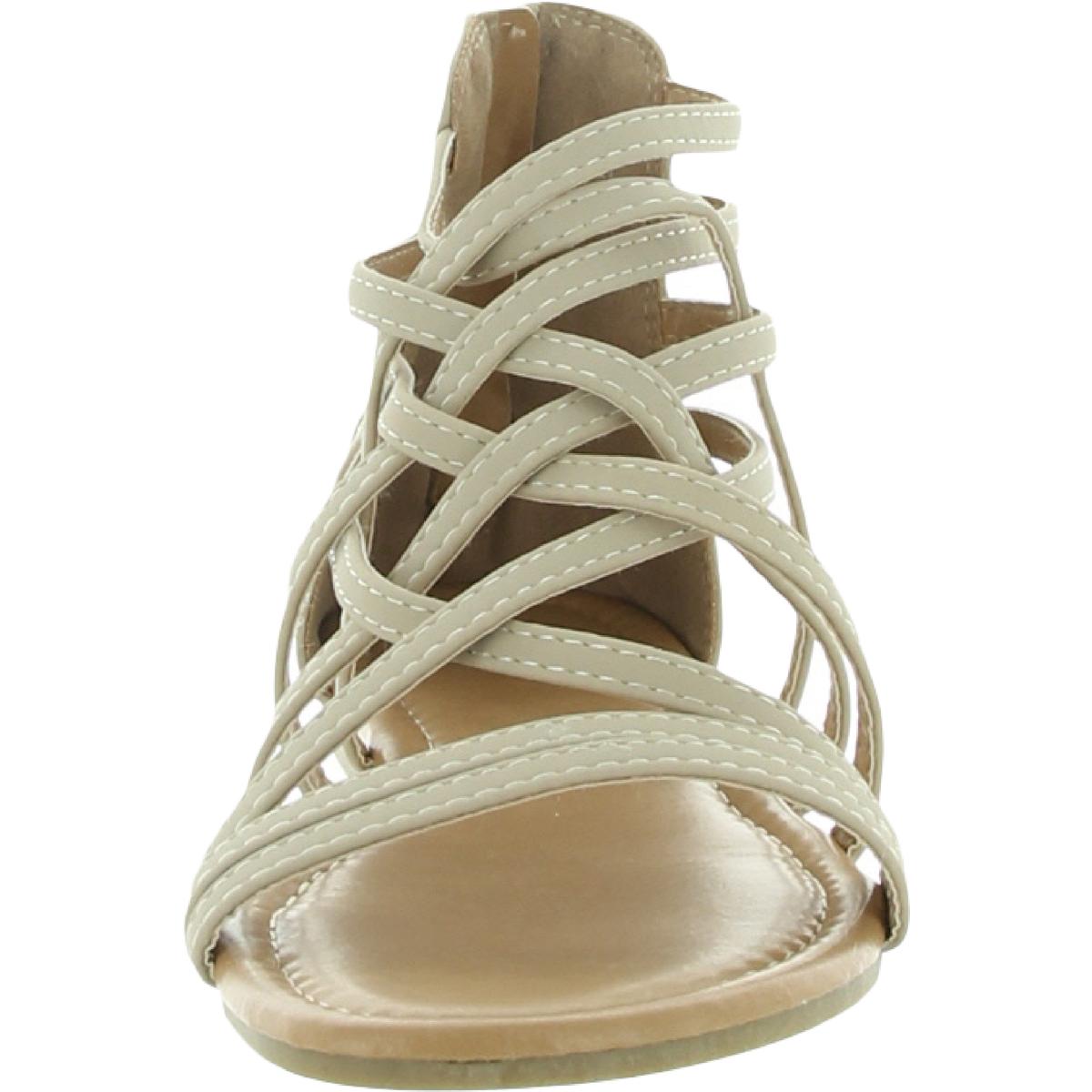Hanni Womens Woven Gladiator Sandals