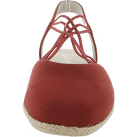 Miracle Womens Strappy Flats Espadrilles