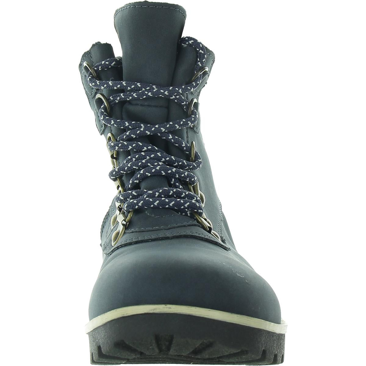 Womens Faux Fur Lined Leather Winter & Snow Boots