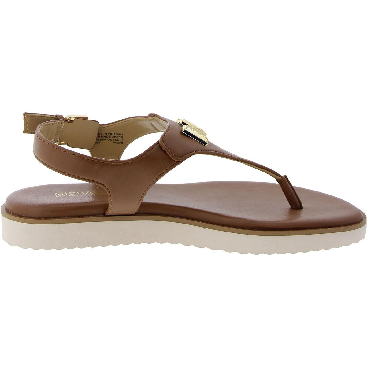 Womens Logo Manmade Ankle Strap