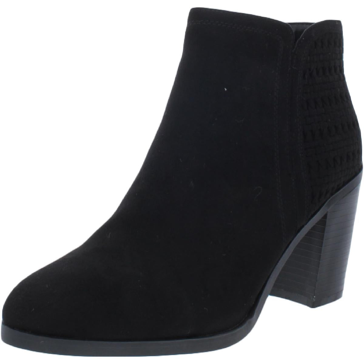 JESSICA Womens Padded Insole Block Heel Booties