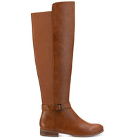 Kimmball Womens Solid Tall Over-The-Knee Boots