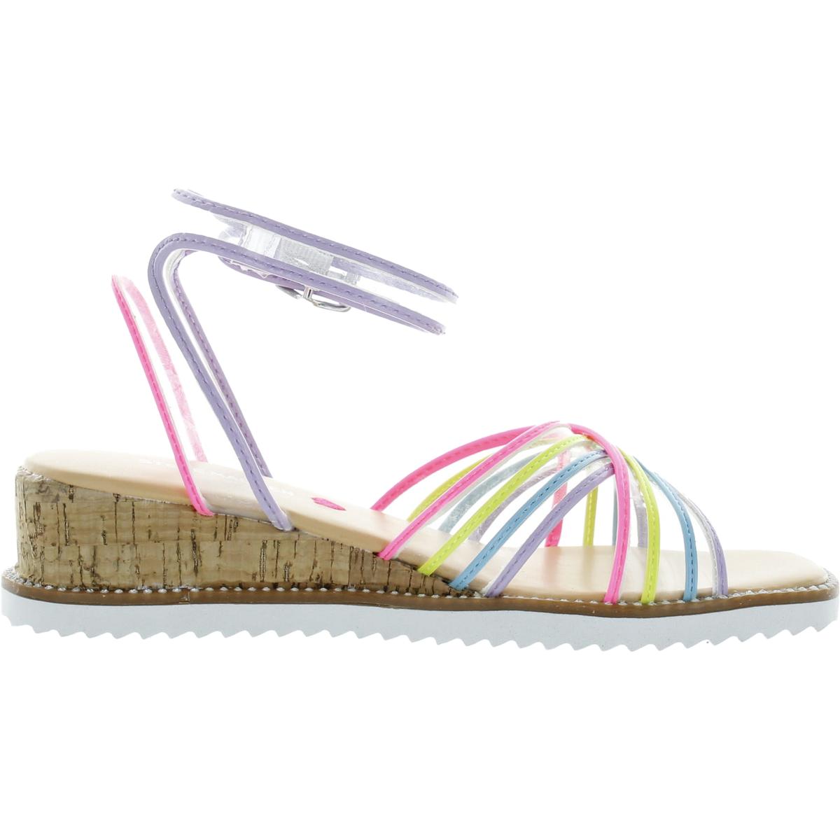 Fantasy Jr. Girls Big Kid Rhinestone Ankle Strap