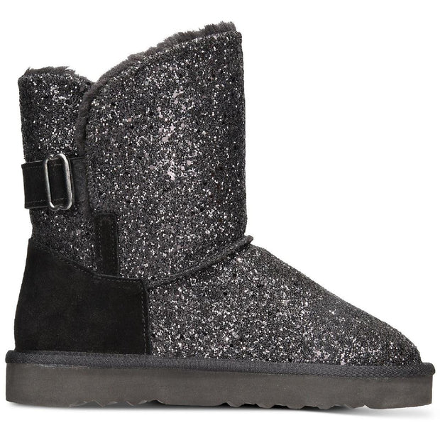 Teenyy F Womens Glitter Cold Weather Winter & Snow Boots