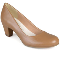 Luu Womens Cushioned Footbed Closed Toe Dress Heels