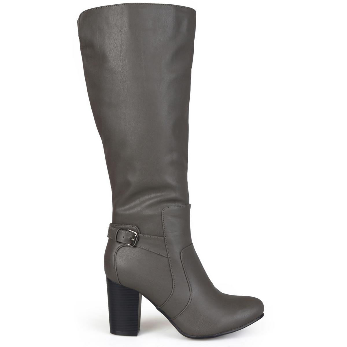 CARVER Womens Faux Leather Knee-High Boots